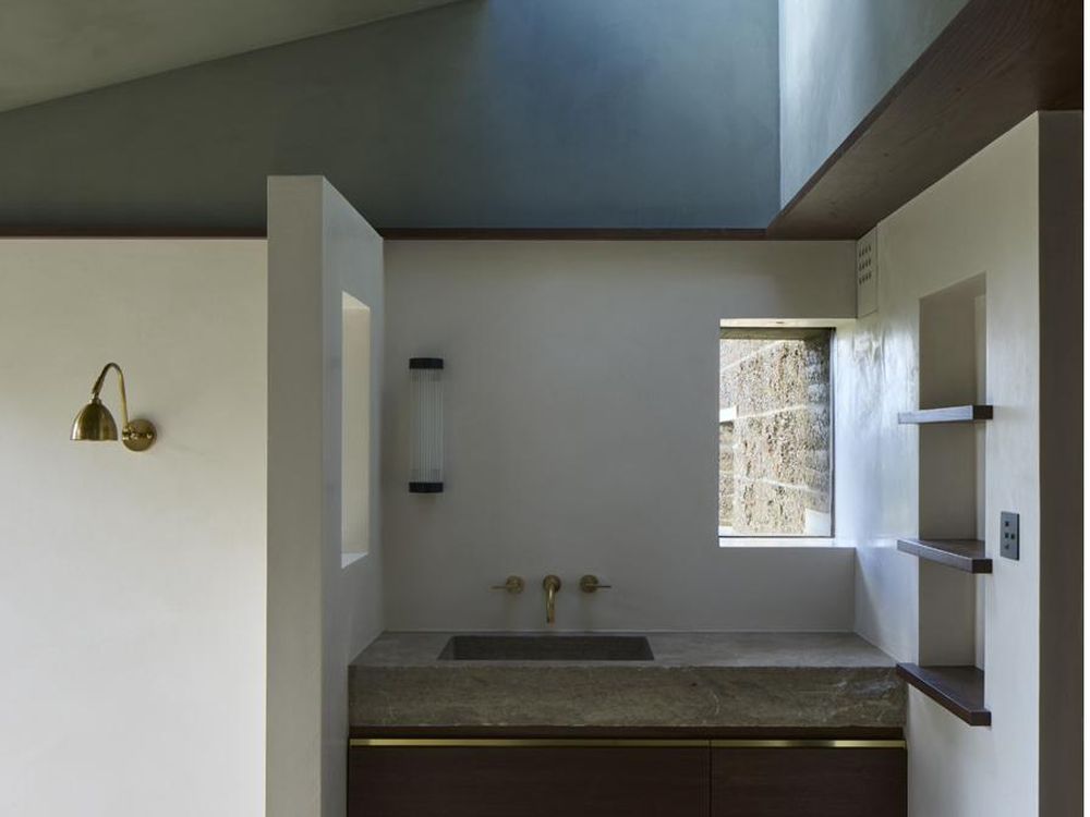 Bespoke bathroom joinery detail, private residence