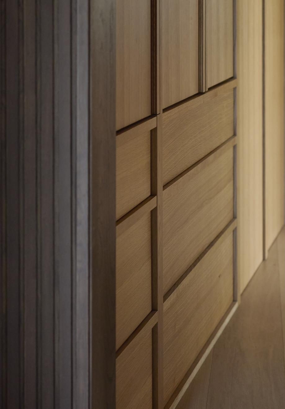 Fitted joinery detail, private residence