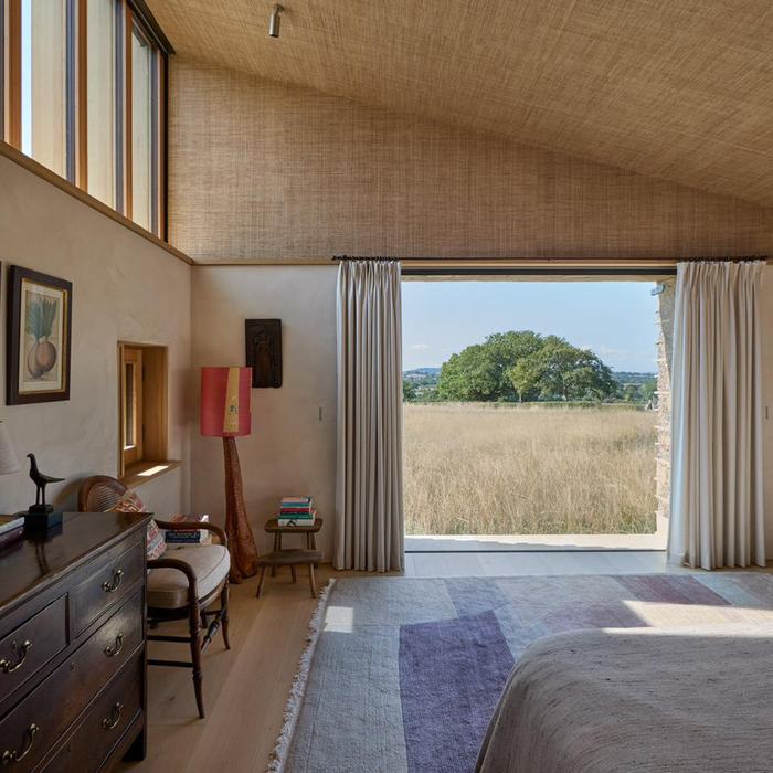 Full interior solutions — a finished bedroom