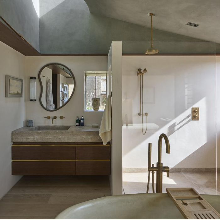 Sourcing and specification — bathroom materials and finishes, private residence